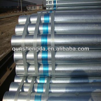 tianjin Hot dip gi welded steel tube for water heating