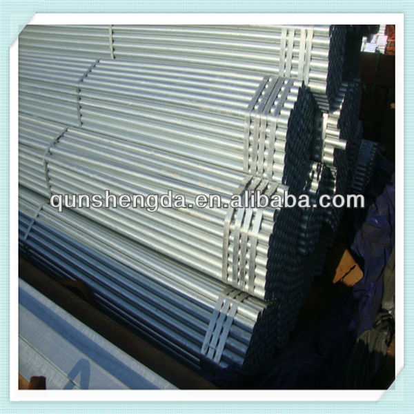 hot dipped steel pipe with high zinc coating