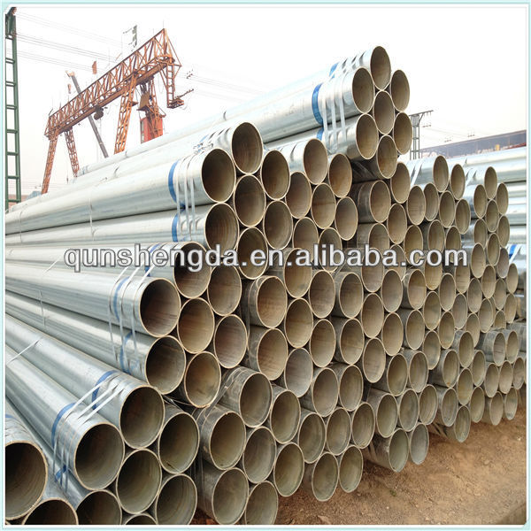 hot dipped steel pipe with high zinc coating