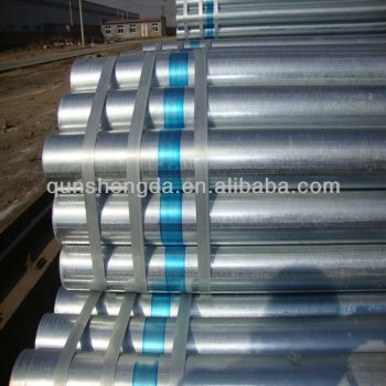 ISO9001 Hot dipped galvanized irrigation steel pipe