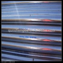 Hot dip galvanized pipe for warning board
