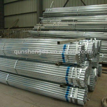 zinc plated low carbon pipe for warning board