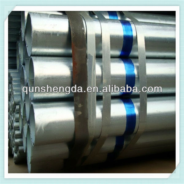 hot rolled LOW CARBON galvanized steel pipe