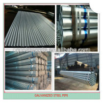 hot dipped Q235 galvanized steel pipe