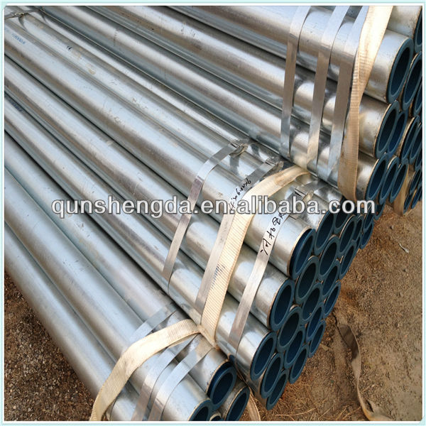 galvanized steel pipe with cap