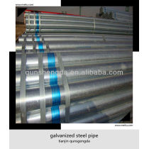 galvanized steel pipe for rails