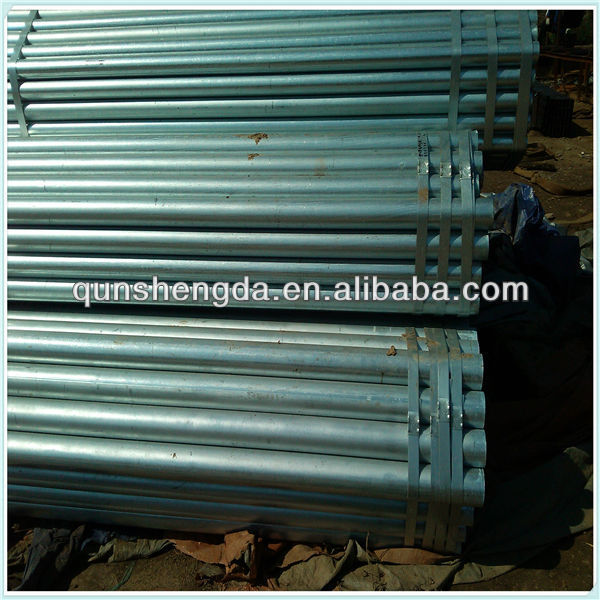 galvanized erw steel pipe for building greenhouse