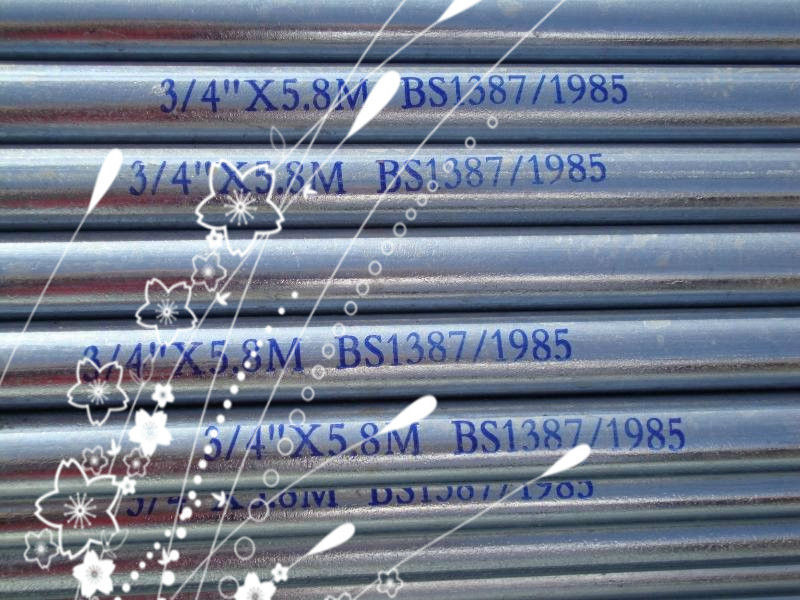 zinc coating ST.37 steel tube on sale