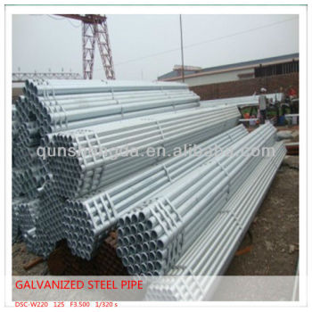 Complete in specifications Galvanized Steel Pipes/tubes