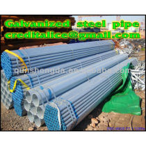 Thin and Thick wall Hot Galvanized Steel Pipe for oil