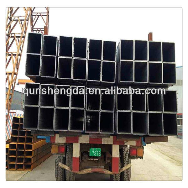 Q235 hot dipped square steel pipe
