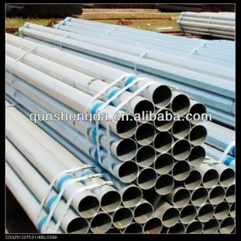 astm a53 erw galvanized steel pipes