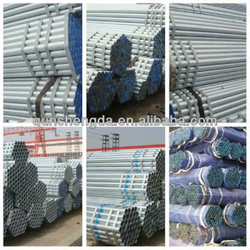 China metal hot galvanized pipe