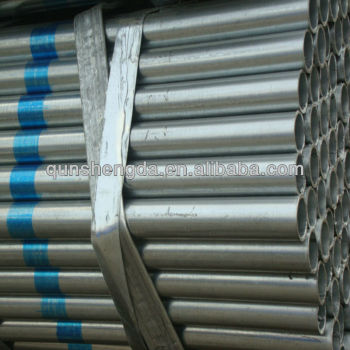 China factory zinc coated steel pipe