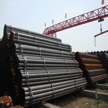BS1387 Round ERW Black Pipe