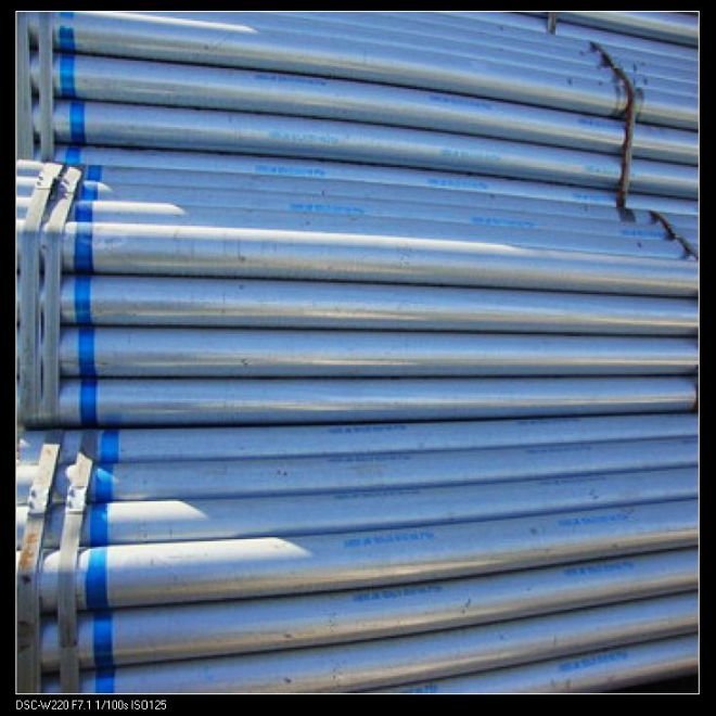 BS4578 galvanized steel pipe