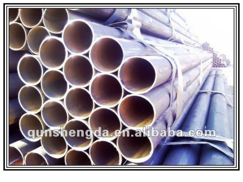 ERW Black steel pipes for gas transport