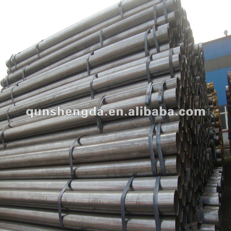 factory export erw Black Steel Pipe