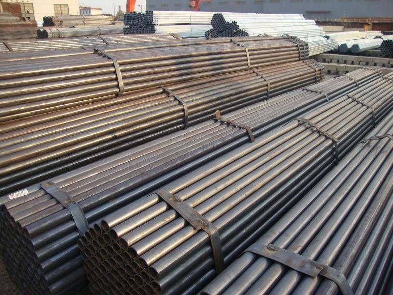 Oil printed cold drawn steel pipe/tube