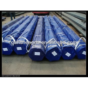 black steel pipe with packing