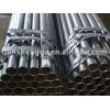 black scaffolding pipes
