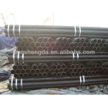 Q235 material black pipe for water