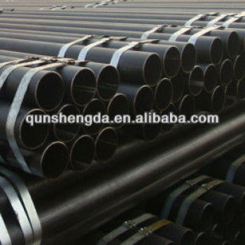 welded Black round Steel Pipe for construction