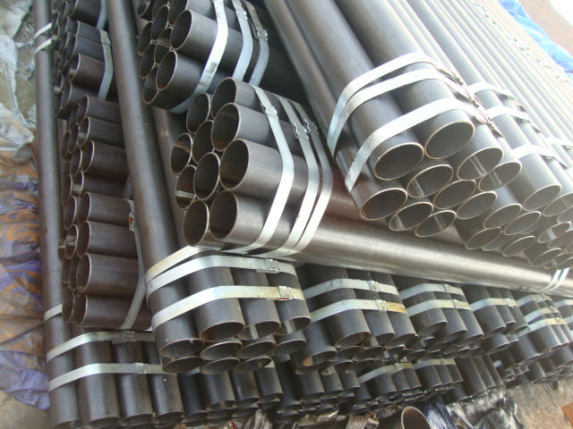 black low carbon material steel tube ISO9001