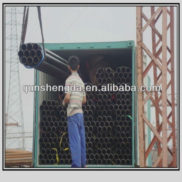 BS carbon steel pipe with painting