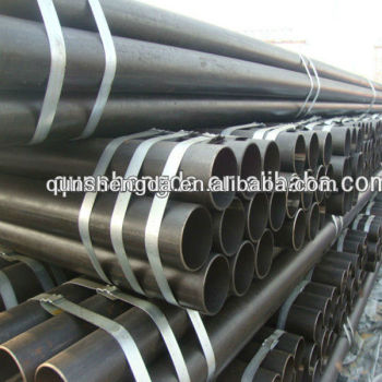 ERW round black steel Pipe for construction
