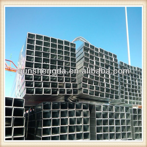 40*40--600*600mm square galvanized hollow section