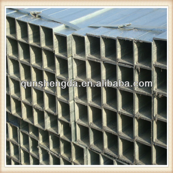 40*40mm square gi steel pipe