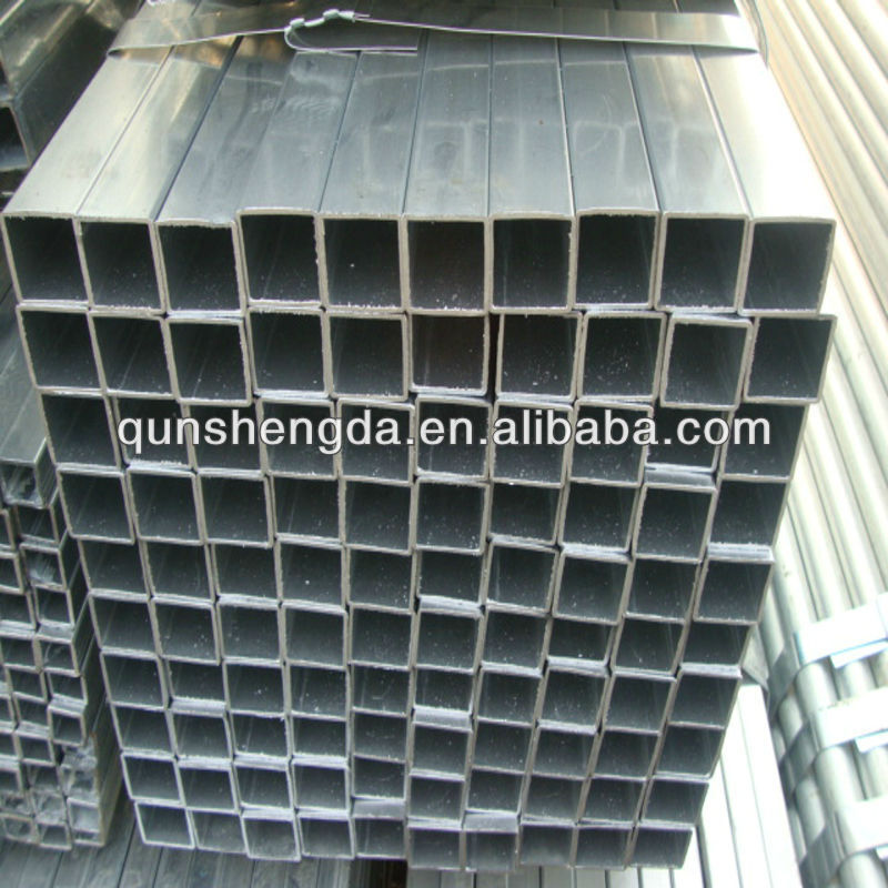 Black square steel hollow section S235