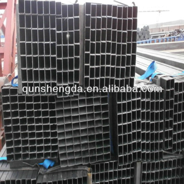 Tianjin Q345 black square pipe/tube