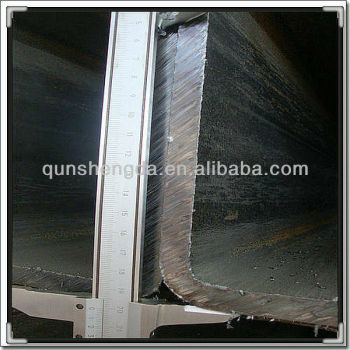 Construction square steel tubes