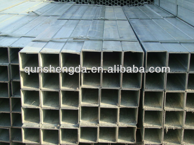 galvanized steel rectangular pipe
