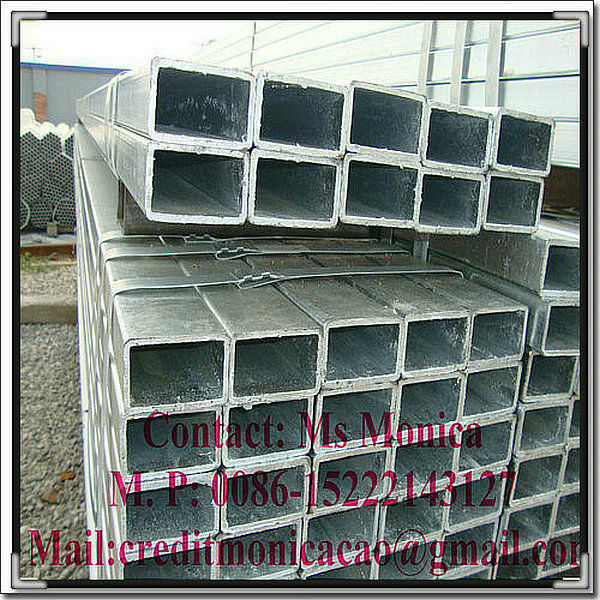 supply galvanized hollow section
