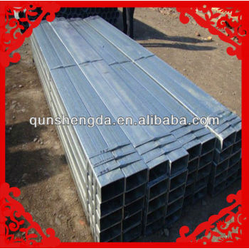 ASTMA500 galvanized square steel pipe china factory