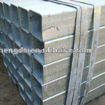 Galvanized square steel pipe size &price