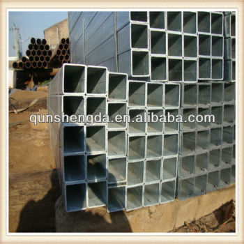Q235 pre-galvanized square steel pipe