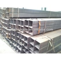 black and galvanzied Rectangular Tube / hollow section/steel pipe