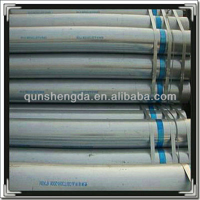 zinc coated steel pipes for water