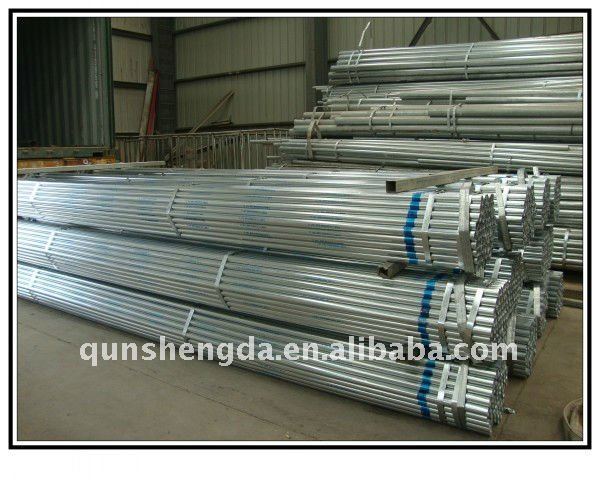 Supply hot rolled pre galvanized steel tube