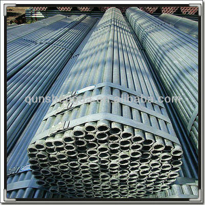 zinc coated steel tube for fire fighting equipment