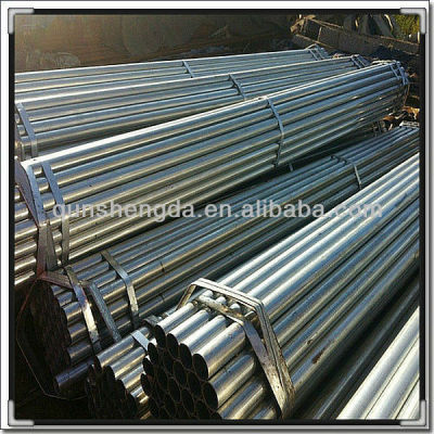 zinc coated pipe for project