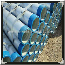 zinc coated steel pipe for works