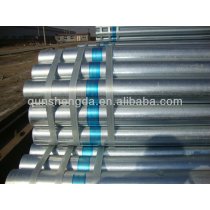 zinc coated steel tube for water supply