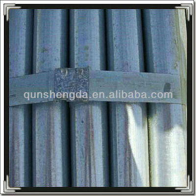 zinc coated steel pipes for scaffolding