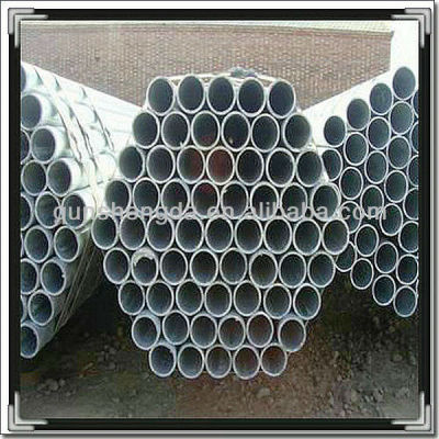 zinc coated steel welded pipes for scaffolding
