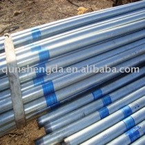 BS 1387 pre galvanized steel pipes